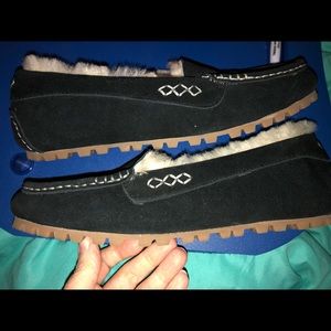 Fur lined Moccasins